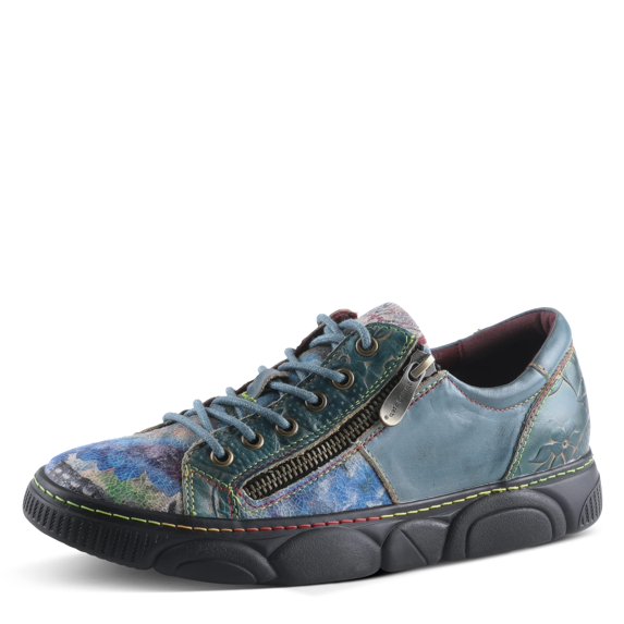 Spring Step L`Artiste Women's Danli-Bloom Sneaker Blue Multi EU 42 / US 10.5-11