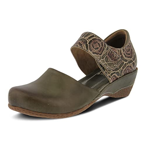 Spring Step L'Artiste Gloss-Pansy Mary Jane Shoes for Women - Ladies Shoes with Hooks and Loops Closure - Womens Shoes for Outdoor, Casuals, Wedding