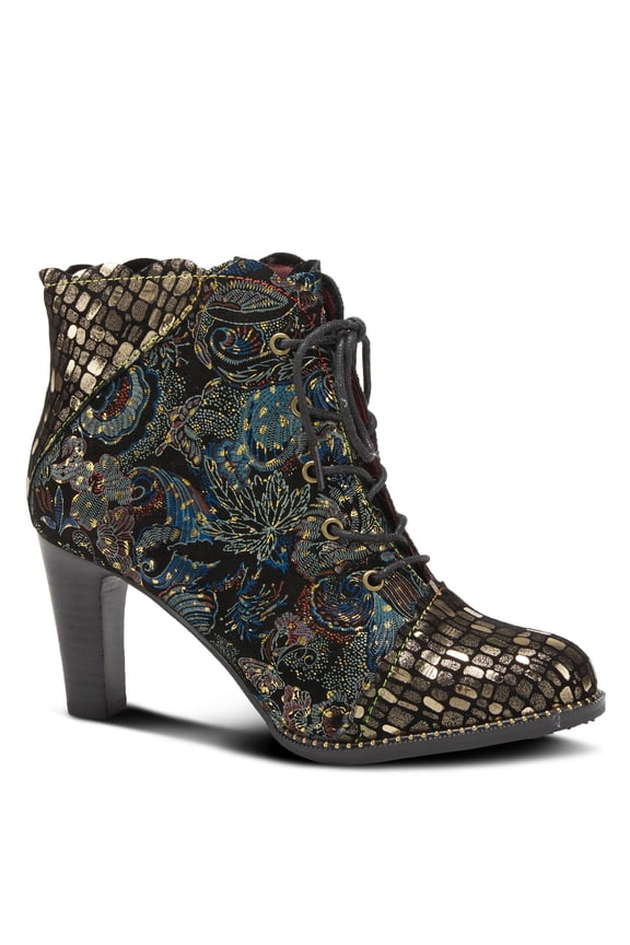 Spring Step L'Artiste Women's Glitterail Leather Bootie