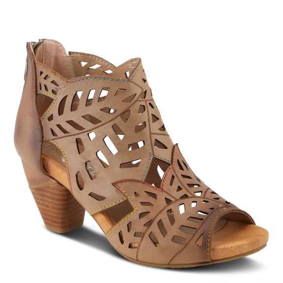 Spring Step L'Artiste Icon Sandals for Women - Ladies Casual Flats Platform Sandal - Hand Painting Summer Shoes for Womens