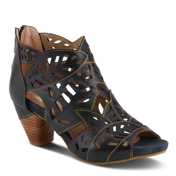 Spring Step L'Artiste Icon Sandals for Women - Ladies Casual Flats Platform Sandal - Hand Painting Summer Shoes for Womens