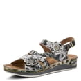 thumbnail image 1 of Spring Step L`Artiste Joelina Dazi Ankle Strap Hand Painted Leather Floral Sandals, 1 of 9
