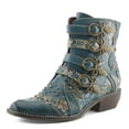 thumbnail image 1 of Spring Step L'Artiste Rodeha Booties for women - Women's Ankle Boots with Zipper Closure - Ladies Boots with Western Style Pointed Toe Silhouette, 1 of 9