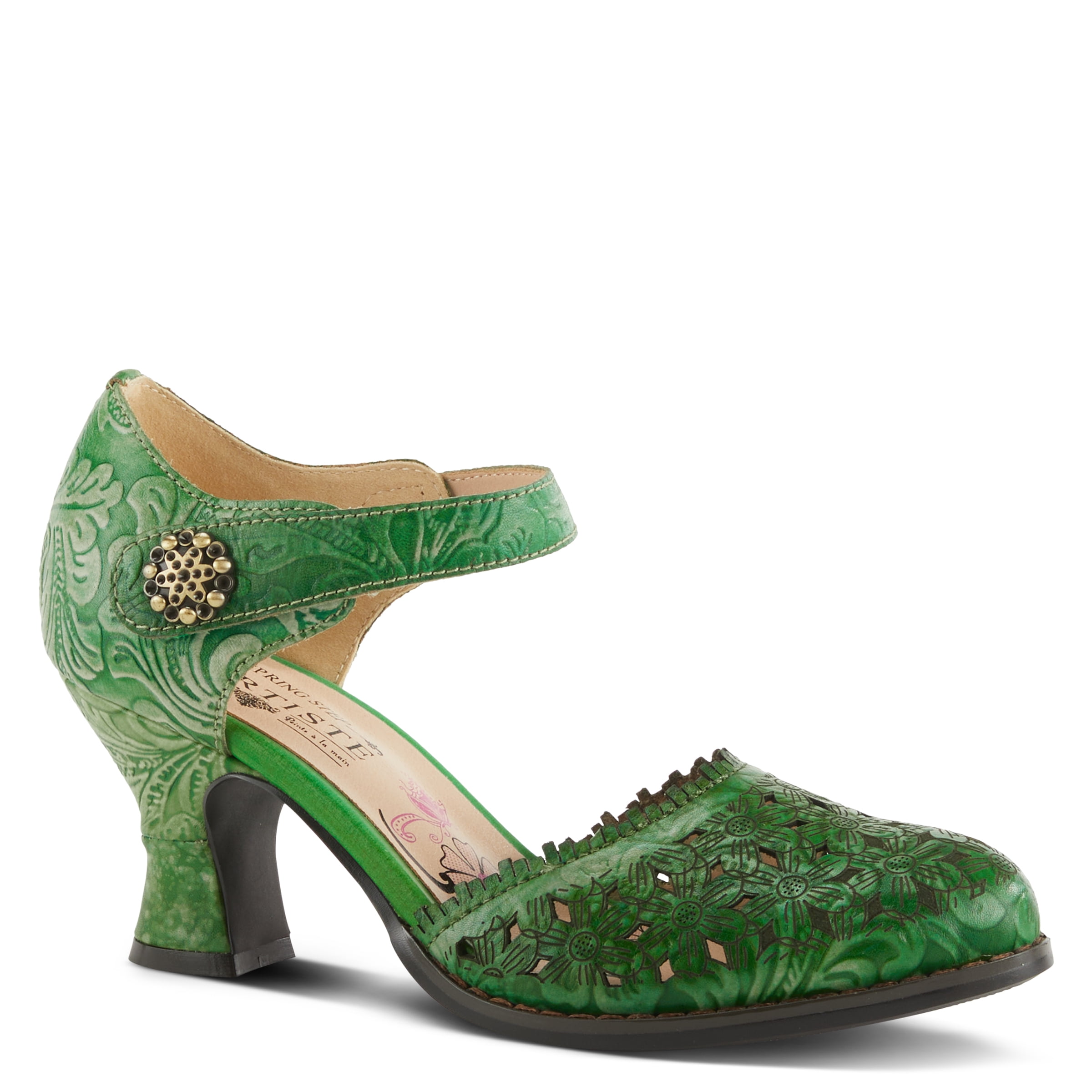 Spring Step L'Artiste レディース クリッシーブーティ ブラックマルチ 6.5-7　並行輸入品 Spring Step L\u0027Artiste レディース ラタ Spring Step L\u0027Artiste