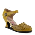 thumbnail image 1 of Spring Step L'Artiste Visionary Pump Shoes for Women | French Inspired Hand Painted Leather D'Orsay High Heels for Women with Ankle Strap, 1 of 2
