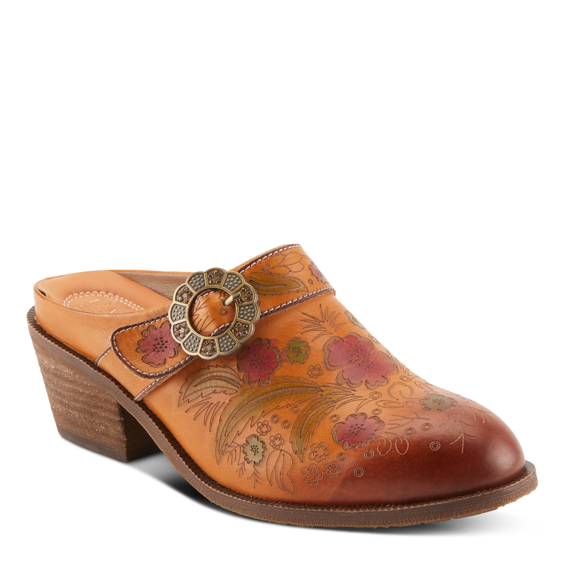 Spring Step L'Artiste Women's CHINO Leather Clogs