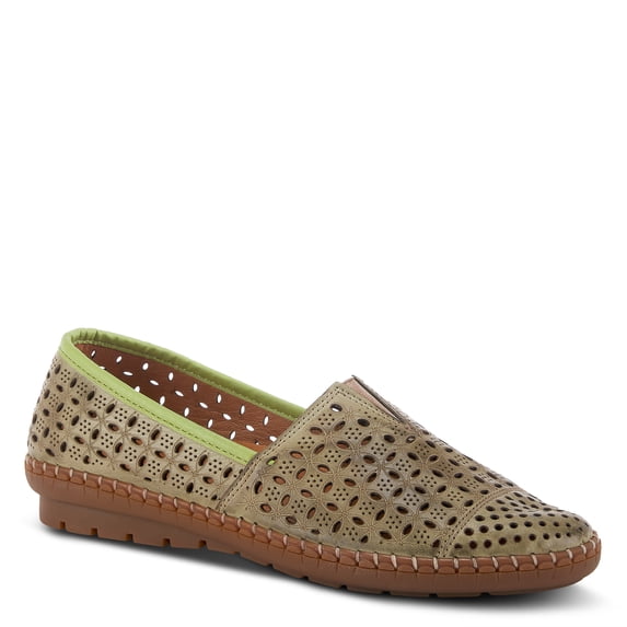 Spring Step Oralis Women's Leather Slip-On Loafers with All-Day Comfort