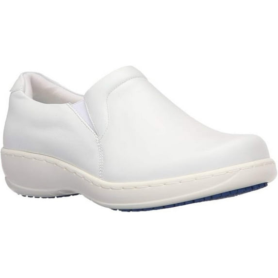 Spring Step Pro Women's Woolin Antibacterial Loafers White Leather Textile Rubber 8.5 W