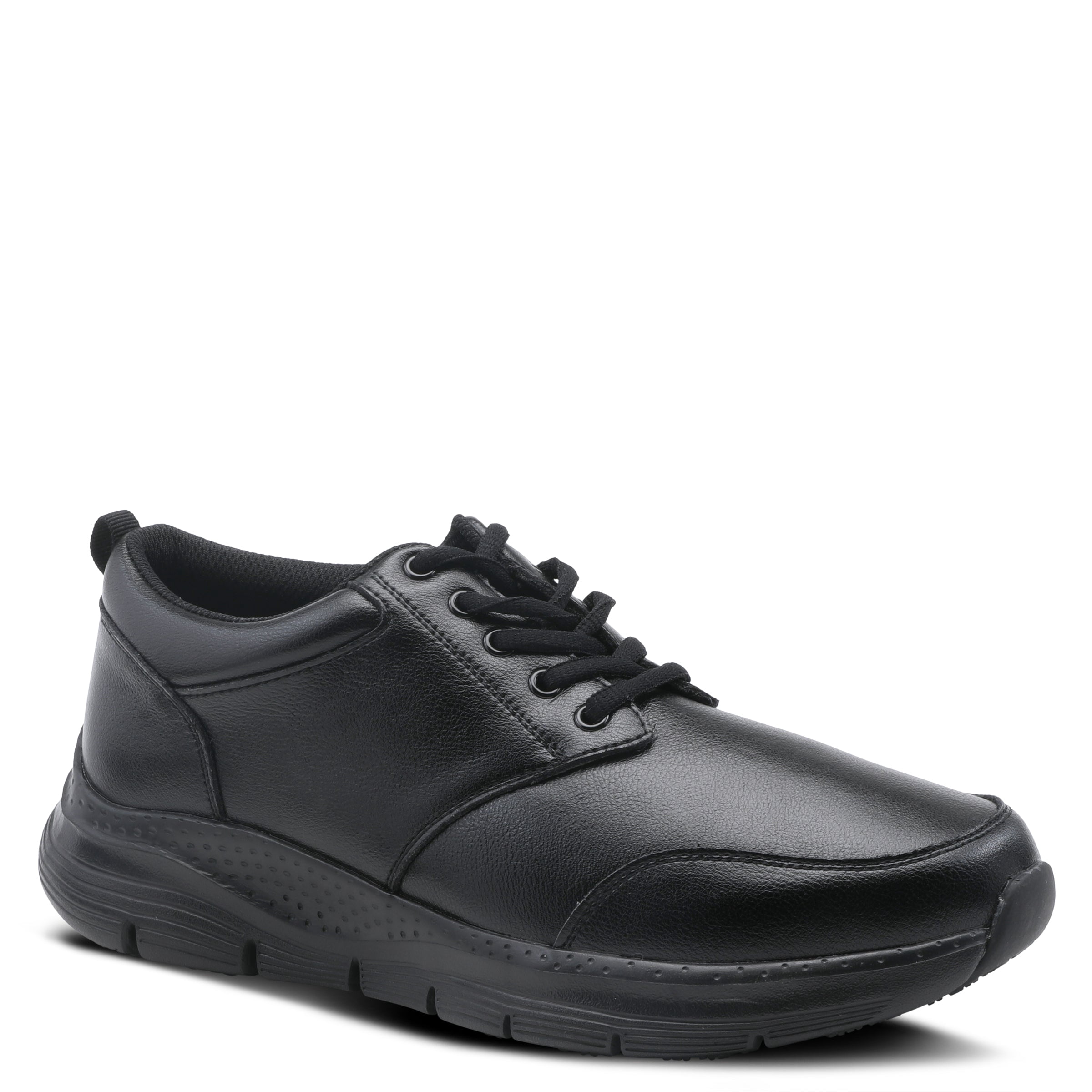 Work By Spring Formula Spring Step Professional Hopkins Men's Leather Lace-Up Work Shoe ...