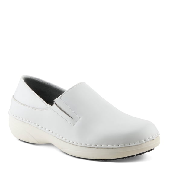 Spring Step Women's Professional Manila Leather Slip-On Nursing Shoes