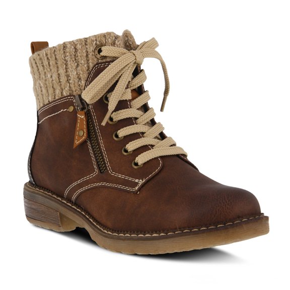 Spring Step Relife Khazera Women's Waterproof Ankle Boots with Full-Length Zipper – Western Outdoor Style