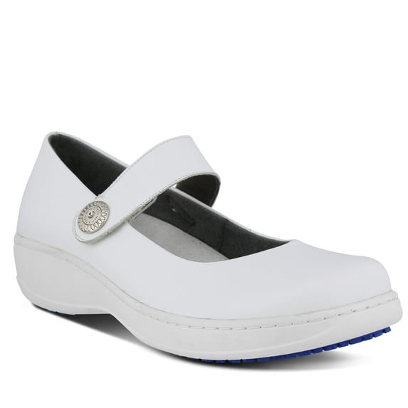 Spring Step Women's Wisteria Leather Mary Jane Shoes with Round Toe Design