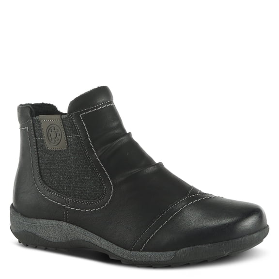 Spring Step Women's Atella Water-Resistant Comfortable Bootie with Zipper
