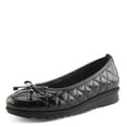 thumbnail image 1 of Spring Step Women's BALLEQUINA Flats with Quilted Leather, Bow Detail, and Supportive Wedge, 1 of 9