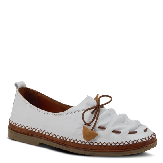 Spring Step Women's Berna Leather Loafer – Artistic Slip-On Comfort Shoe with Padded Insole, Elastic Vamp, and Durable Rubber Outsole