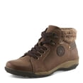 thumbnail image 1 of Spring Step Women's Clifton Bootie – Relife Shock Absorbing Sole with Water Resistant Synthetic Upper – Vegan Friendly, Lace Up and Zipper Closure Boot, 1 of 9