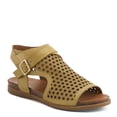 thumbnail image 1 of Spring Step COVINGTON Women's Leather Cut-Out Sandals with Ankle Coverage and Buckle Detail, 1 of 8