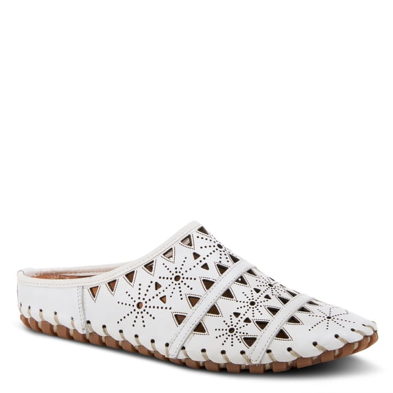 Spring Step Fusalide Slip-On Shoes for Womens - Comfortable Slip-On Shoes with Rubber Outsole - Casual Leather Clogs for Women
