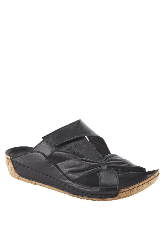 Women's Style Gretta Leather Slide Sandal