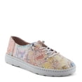 thumbnail image 1 of Spring Step Women's Garner Slip-On Sneakers - Floral Design, Removable Insoles, Leather Upper, Made in Turkey, 1 of 9