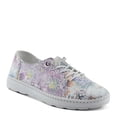 thumbnail image 1 of Spring Step Women's Garner Slip-On Sneakers - Floral Design, Removable Insoles, Leather Upper, Made in Turkey, 1 of 9