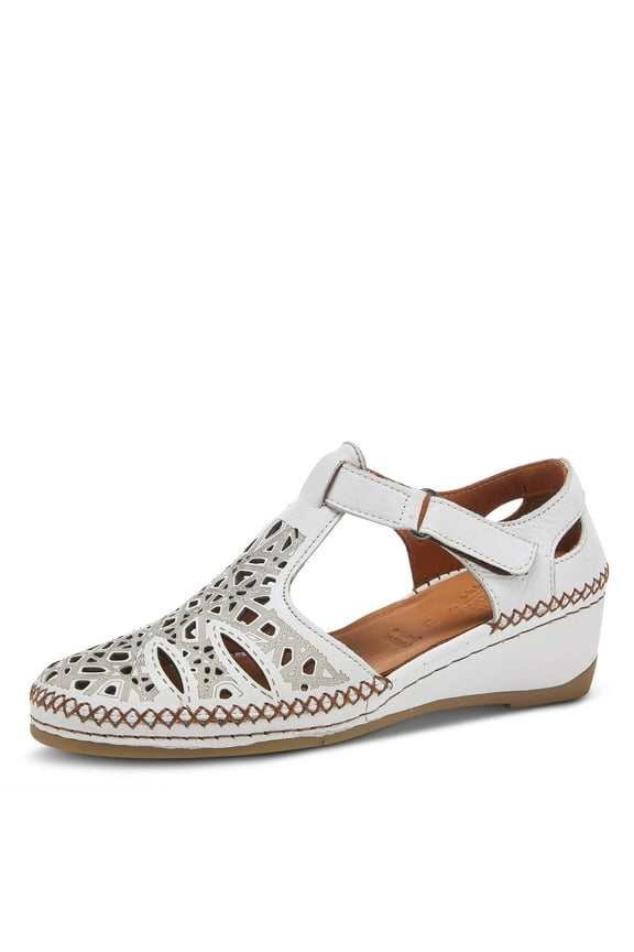 Women's Irin T-Strap Shoe White EU 41 / US 9.5-10