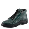 thumbnail image 1 of Spring Step Women's LOEVA High-Top Sneakers with Stylish Zipper, Premium Leather, and Faux Fur Lining, 1 of 9