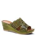 thumbnail image 1 of Spring Step Labarnas Women’s Leather Wedge Sandal with Comfort Insole, 1 of 7