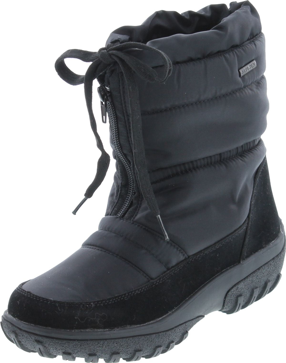 Bottes Western Femme Jama Old West 18001 - Cuir Noir, Taille 7, à Enfiler