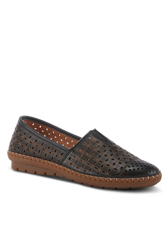 Oralis Women's Leather Slip-On Loafers with All-Day Comfort