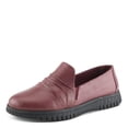 thumbnail image 1 of Spring Step Women's Patton Slip-On Shoes with Twin Elastic Gore, Ruching Leather, and Removable Insoles, 1 of 9
