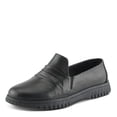 thumbnail image 1 of Spring Step Women's Patton Slip-On Shoes with Twin Elastic Gore, Ruching Leather, and Removable Insoles, 1 of 9