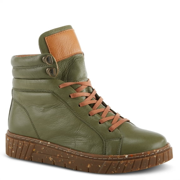 Spring Step Women's Rollara Leather Sneaker