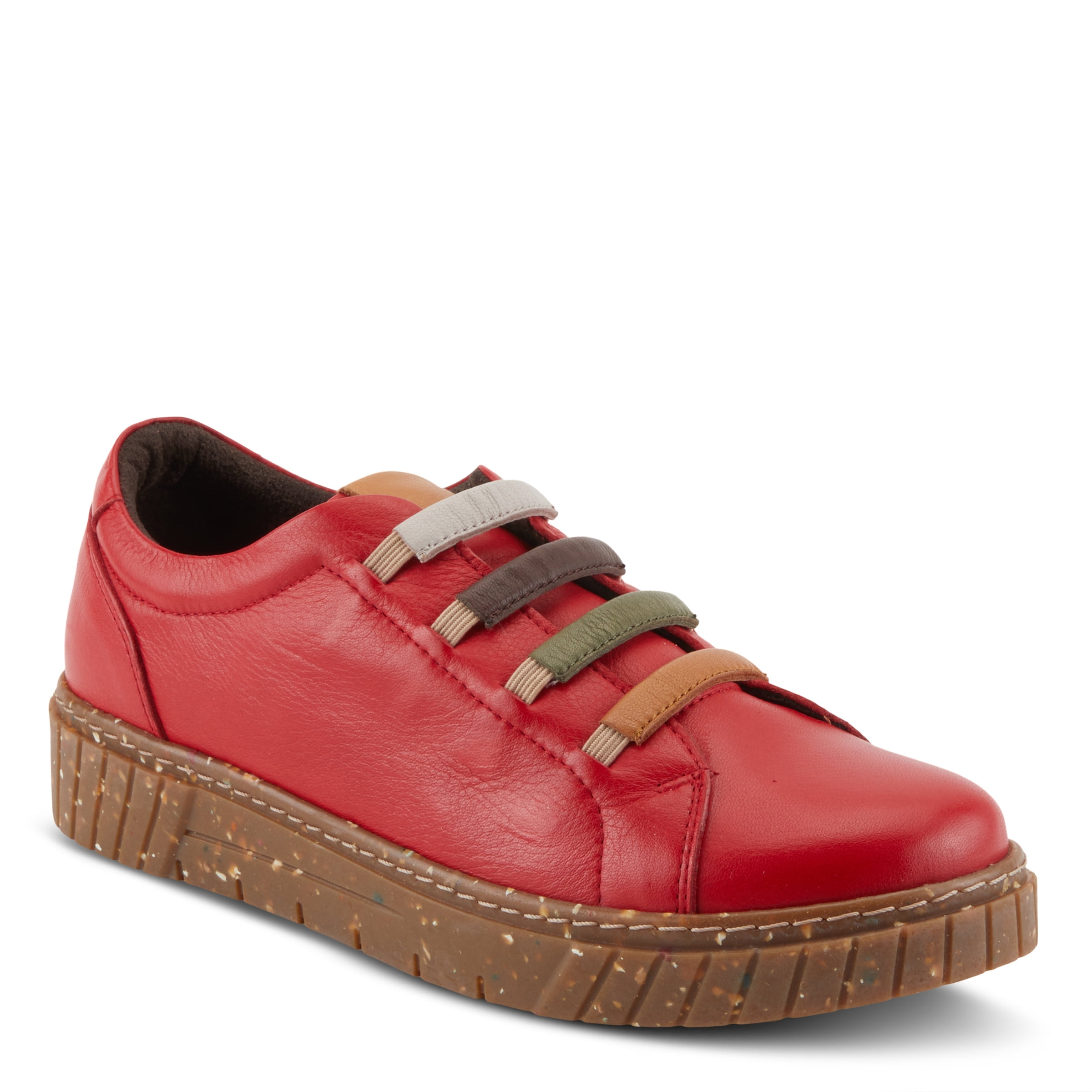 Spring Step Women's Rugby Leather Sneaker - Walmart.com