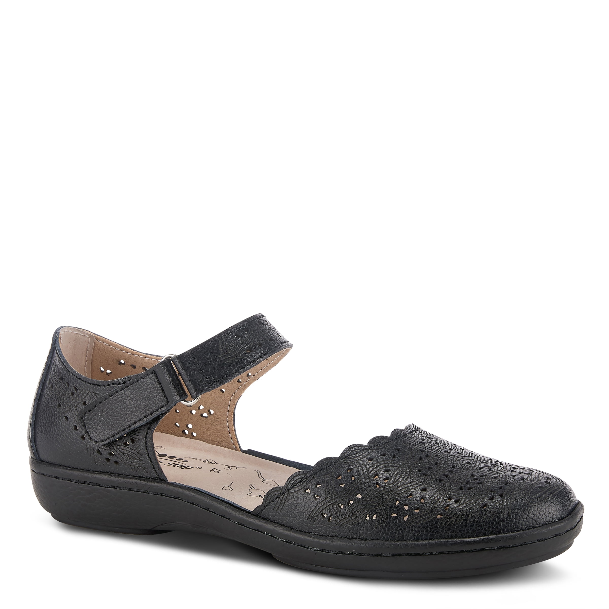 (取寄) スプリング ステップ レディース サブリエ Spring Step women Sabriye Pewter Leather Spring Step Women's SABRIYE Sandals - Walmart Business Supplies