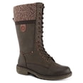 thumbnail image 1 of Spring Step Yosemite Waterproof Winter Boots for Women | Women's Booties with Comfortable Lace Up with Zipper, Stylish Sweater Trim and Calf High Fit, 1 of 9