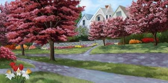 Spring Street Canvas Art - Julie Peterson (10 x 20)