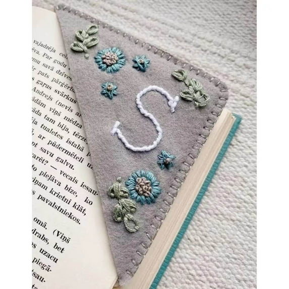 Spring/Summer/Autumn/Winter Seasons Embroidery Bookmarks