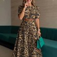 thumbnail image 1 of Spring/Summer Casual Chic Short Top and Pants Two-Piece Set, 1 of 6