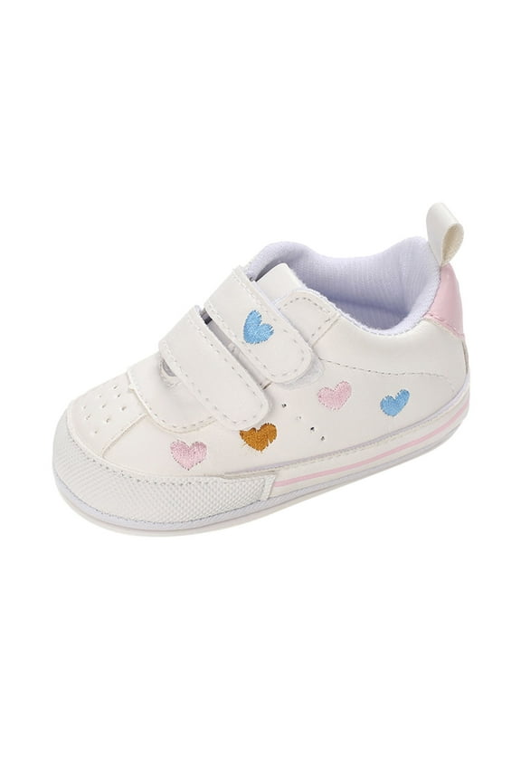 Spring And Summer Children Toddlers Boys And Girls Floor Sports Flat Soles Light Breathable Simple Style Baby Tennis Shoes Girl 12 18 Months Size 2 Baby Girl Shoes First Shoes Walking Size 2 Boys