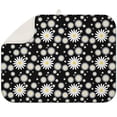 thumbnail image 1 of Spring Summer Daisy Dish Drying Pad Microfiber Foldable Absorbent Rack Pad Kitchen Counter Floral Design 18x24 Inch, 1 of 5