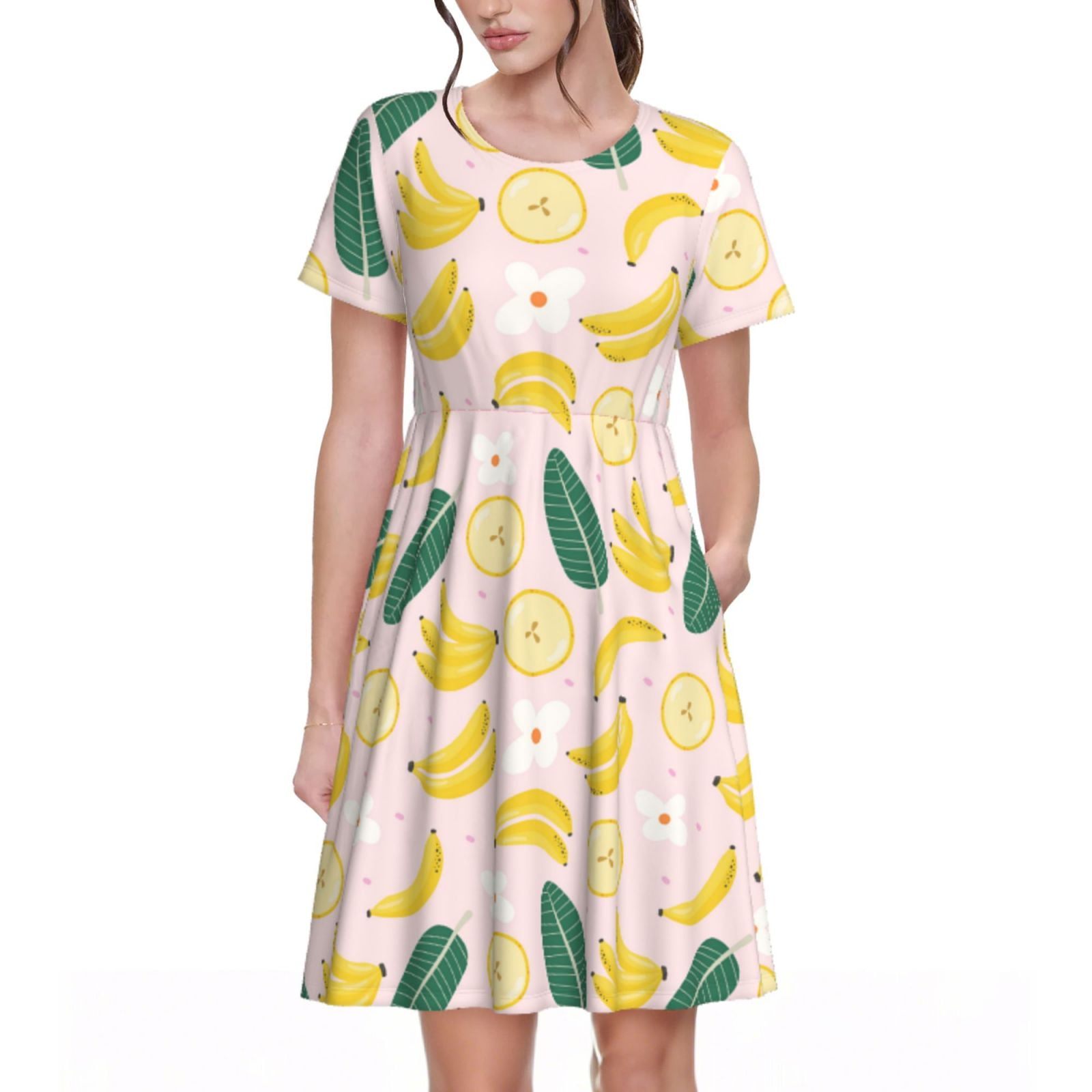 Spring Summer Dresses for Women 2025 - Banana With Leaves Wedding Guest ...