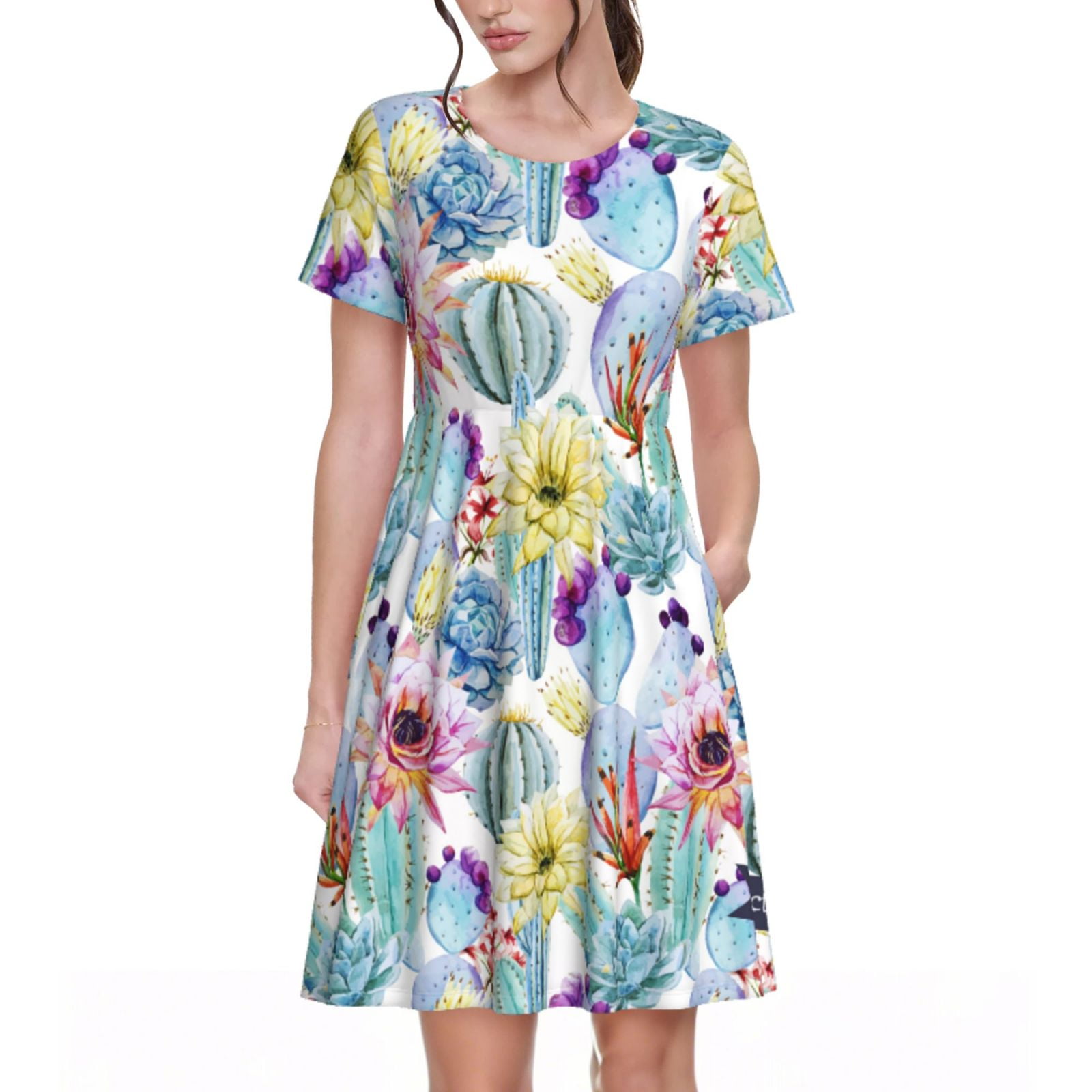 Spring Summer Dresses for Women 2025 - Cactus1 Beach Vacation Clothes ...