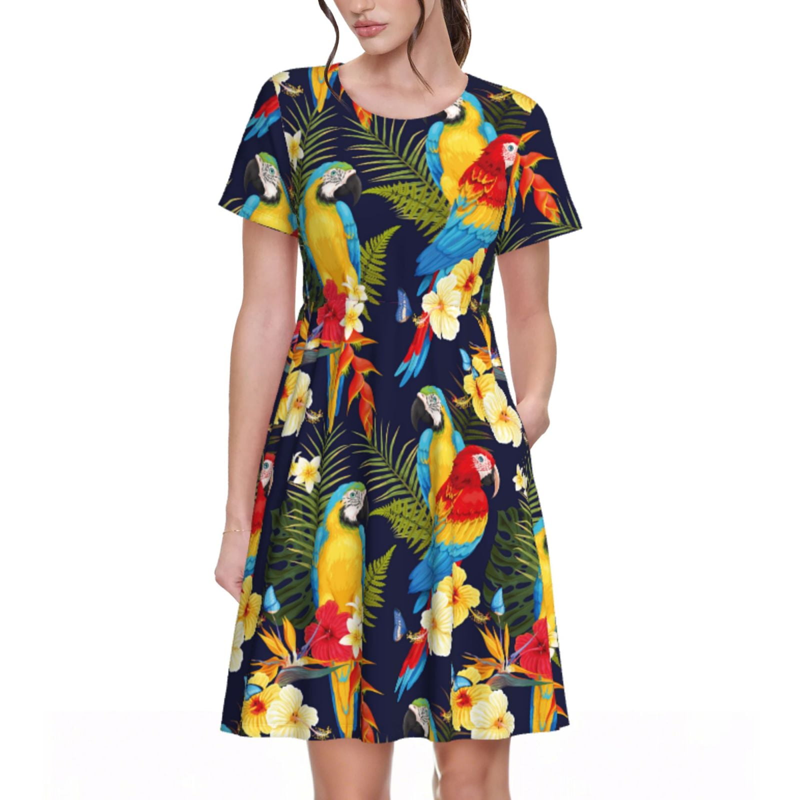 sachin and babi light blue dress Off-White Macaw Elegance Knit Dress main image 0