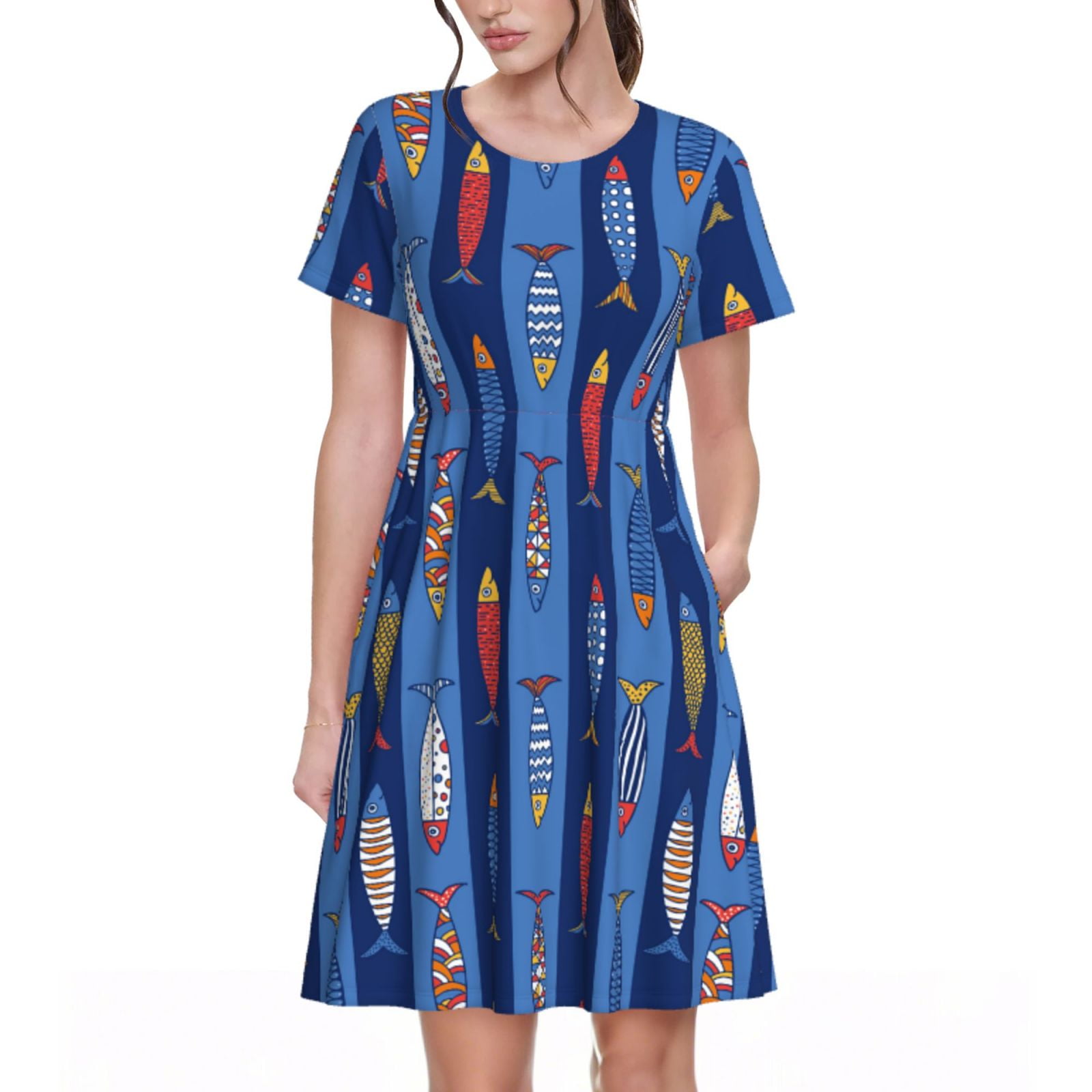 Spring Summer Dresses for Women 2025 - Cute Fish Wedding Guest Dresses ...