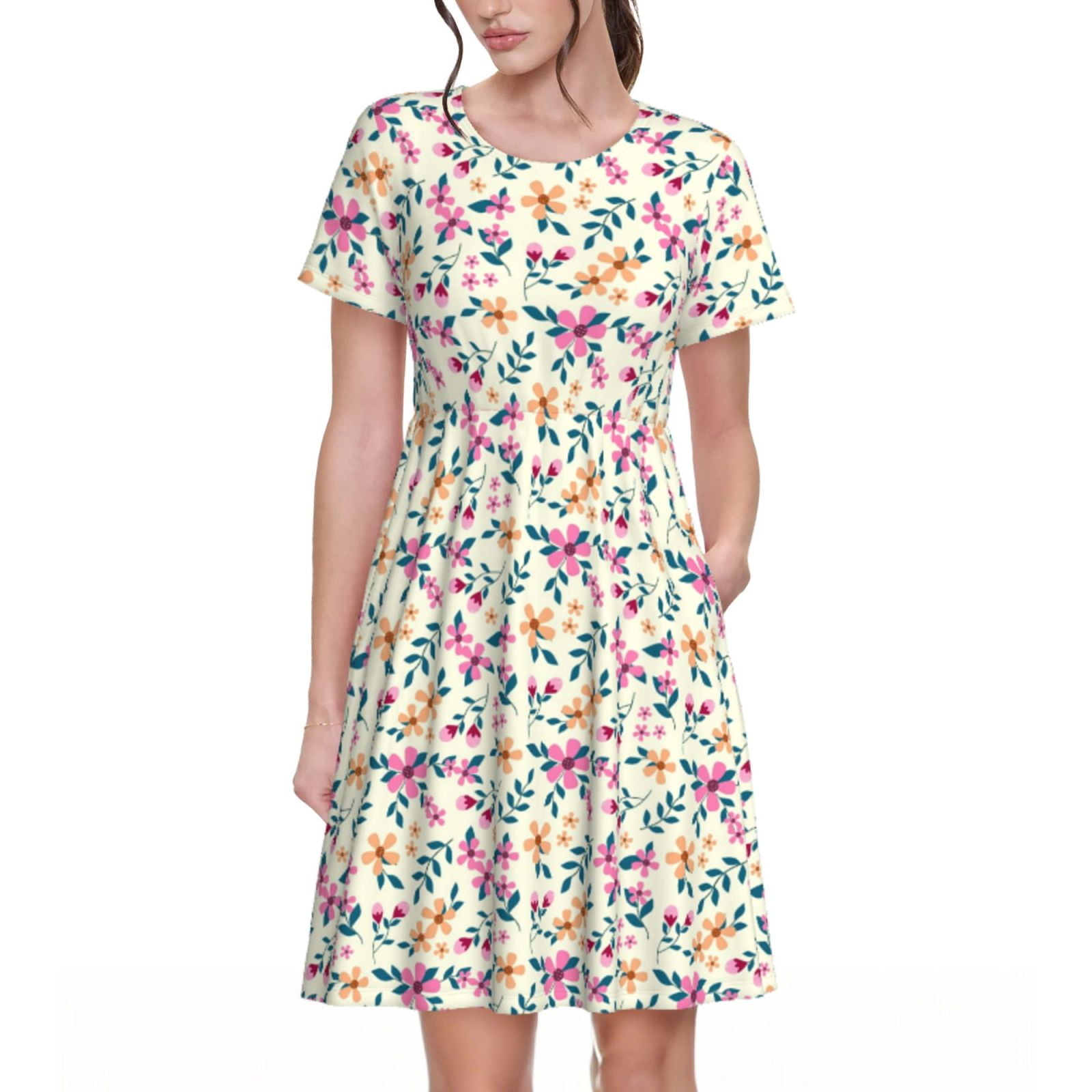 Spring Summer Dresses for Women 2025 - Cute Flower Wedding Guest ...