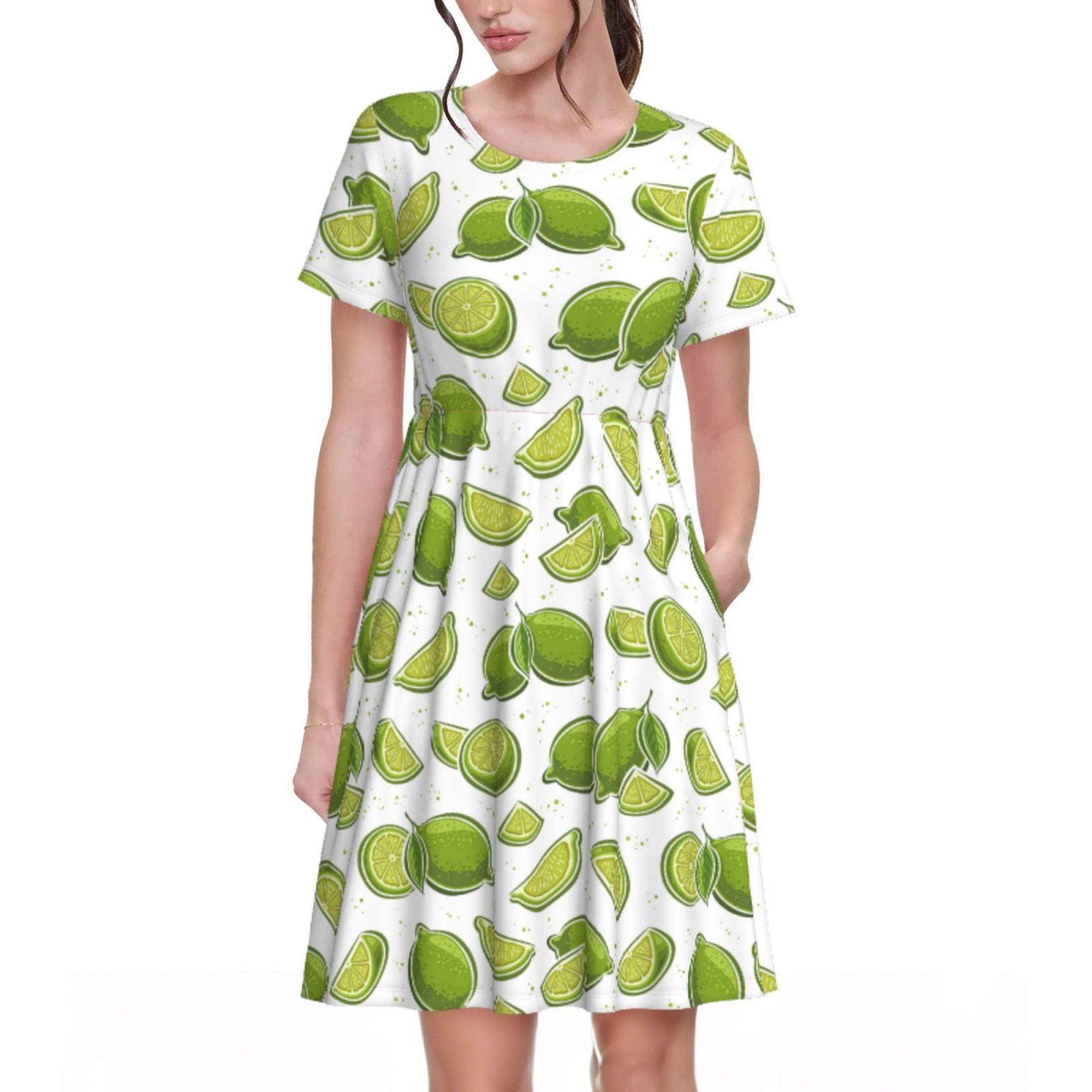 Spring Summer Dresses for Women 2025 - Cute Fresh Limes Beach Vacation ...