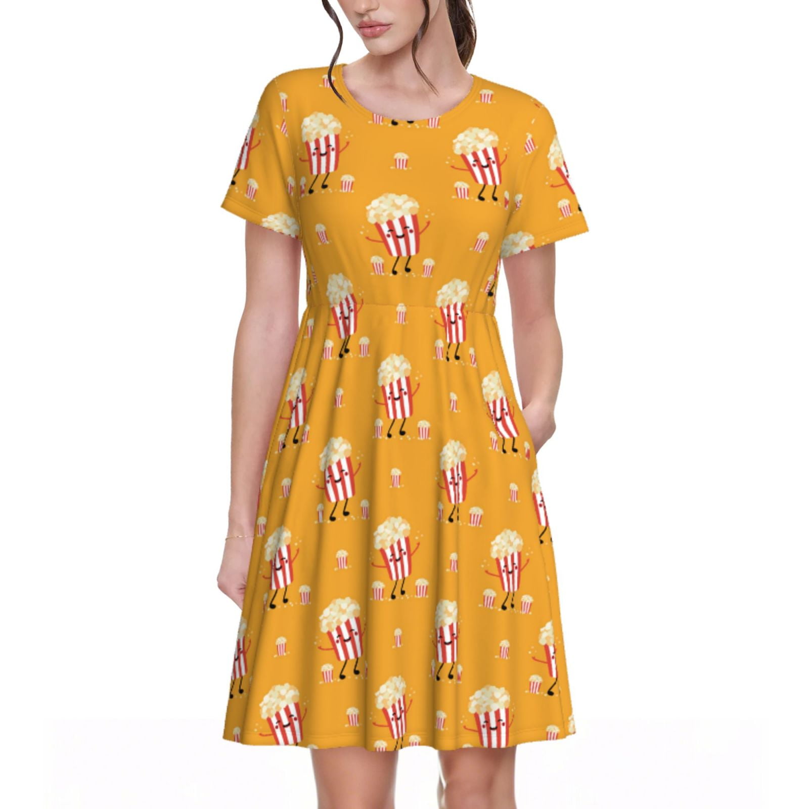 Spring Summer Dresses for Women 2025 - Cute Popcorn Beach Vacation ...