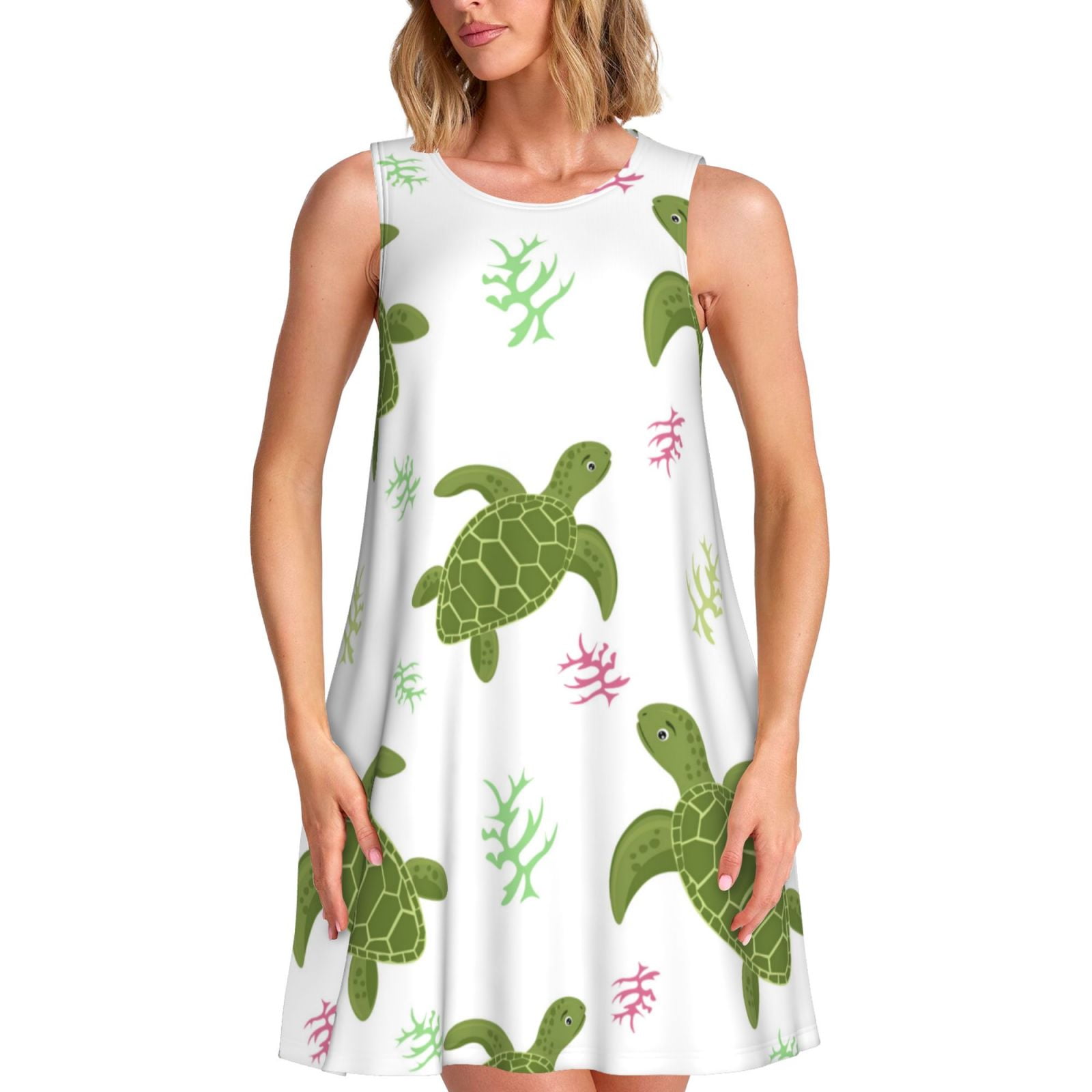 Spring Summer Dresses for Women 2025 - Cute Turtle(1) Beach Vacation ...