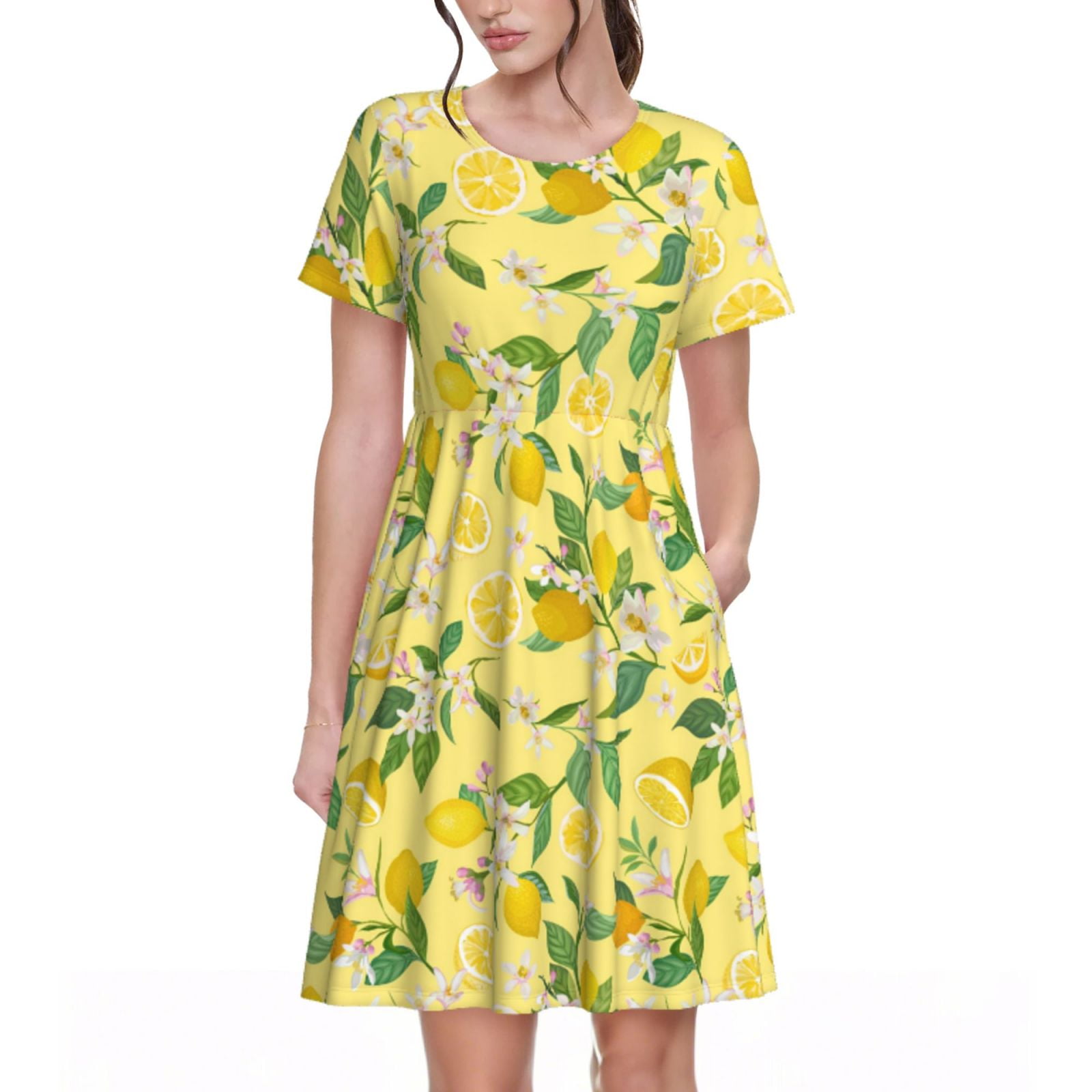 Spring Summer Dresses for Women 2025 - Lemon (A) Wedding Guest Dresses ...